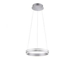 Paul Neuhaus, Q-VITO, LED-Pendelleuchte, Ringform, Ø 40cm, Smart Home