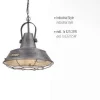 Pendelleuchte, Eisen, E27, Ø40cm, Industrial Stil, Vintage Look, rustikal
