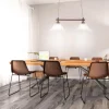 Pendelleuchte, 2-flammig, rost, rustikal, E14 Fassung, Landhaus Stil