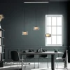 Pendelleuchte LED RIKA 3 flammig schwarz Comfort Lift Simply Dim