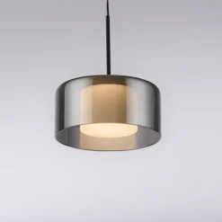 Pendelleuchte LED RIKA 1 flammig schwarz Comfort Lift Simply Dim
