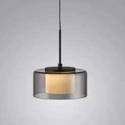 Pendelleuchte LED RIKA 1 flammig schwarz Comfort Lift Simply Dim