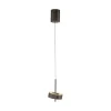 Pendelleuchte Q-ROTATE 1 flammig dunkel metall braun höhenverstellbar