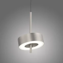 Pendelleuchte Q-ROTATE 1 flammig aluminium höhenverstellbar Smart Home
