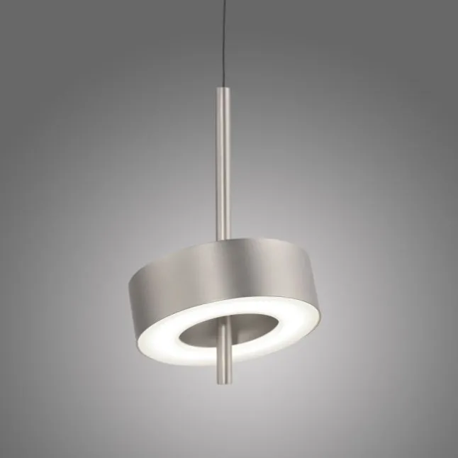 Pendelleuchte Q-ROTATE 1 flammig aluminium höhenverstellbar Smart Home