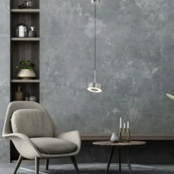 Pendelleuchte Q-ROTATE 1 flammig aluminium höhenverstellbar Smart Home