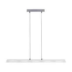 Pendelleuchte stahl, 5 x LED-Board