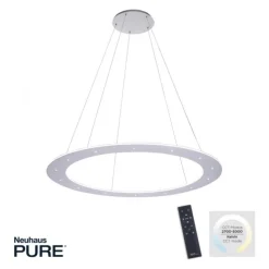 PURE Cosmo LED-Pendelleuchte, kreisrund, Lichtfarbensteuerung, dimmbar