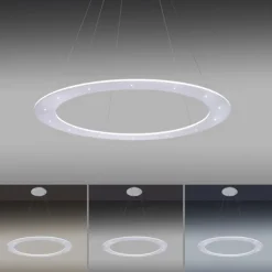 PURE Cosmo LED-Pendelleuchte, kreisrund, Lichtfarbensteuerung, dimmbar