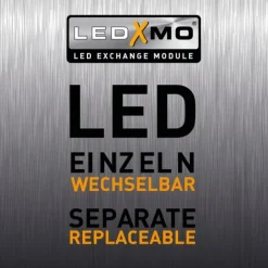 PURE Gemin LED-Wandleuchte, puristisches Design, warmweißes Licht
