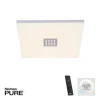 PURE Neo LED-Multifunktionspanel, 45x45cm, Lichtfarbsteuerung, Fernbedienung