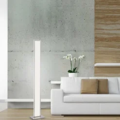 Q-ROSA LED-Stehleuchte Smart-Home, Lichtfarbsteuerung inkl. Fernbedienung, Dimmbar, Memoryfunktion