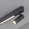 Schöner Wohnen-Kollektion Deckenleuchte DANTE, schwarz, 2-flammig, Serienschalter, Memoryfunktion