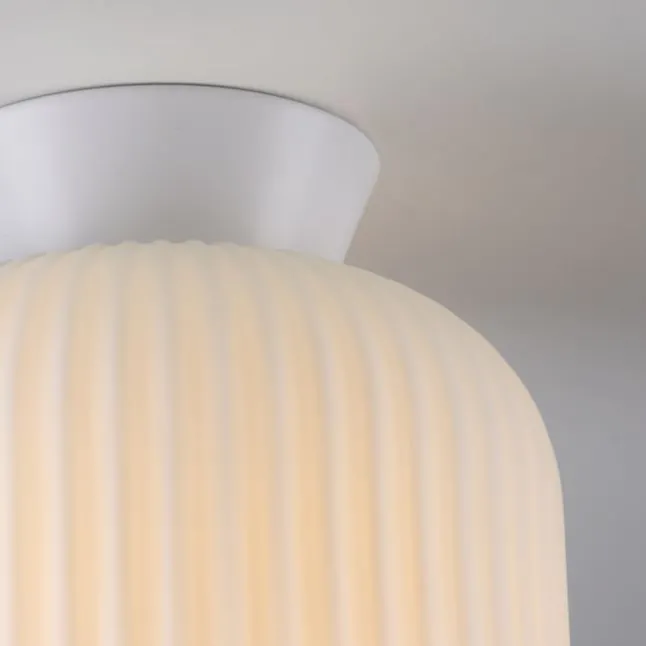 Schöner Wohnen-Kollektion Deckenleuchte NAMI, weiss, E27, LED geeignet