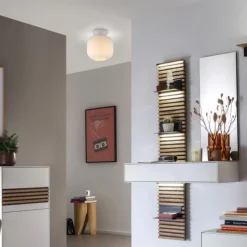 Schöner Wohnen-Kollektion Deckenleuchte NAMI, weiss, E27, LED geeignet