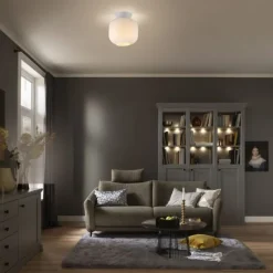 Schöner Wohnen-Kollektion Deckenleuchte NAMI, weiss, E27, LED geeignet