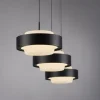 Schöner Wohnen-Kollektion 3fl. LED Pendelleuchte ELMO schwarz
