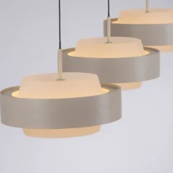 Schöner Wohnen-Kollektion 3fl. LED Pendelleuchte ELMO sandbrise