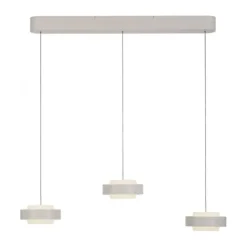 Schöner Wohnen-Kollektion 3fl. LED Pendelleuchte ELMO sandbrise