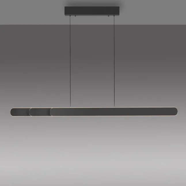 Schöner Wohnen-Kollektion LED Pendelleuchte ADRIANA, schwarz, dimmbar