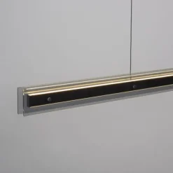 Schöner Wohnen-Kollektion LED Pendelleuchte LENA, schwarz, Dimmer, Up-and Down