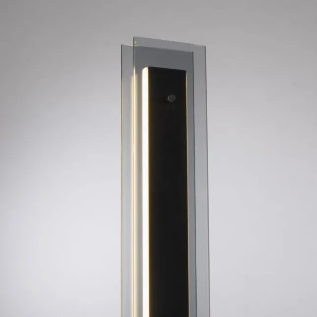 Schöner Wohnen-Kollektion LED Stehleuchte LENA, schwarz, Schnurdimmer, Memory
