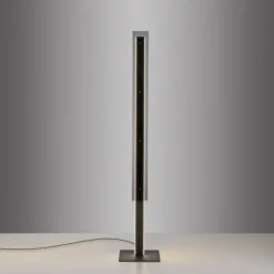 Schöner Wohnen-Kollektion LED Stehleuchte LENA, schwarz, Schnurdimmer, Memory
