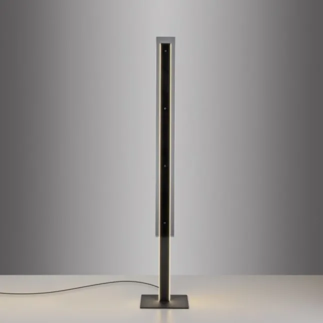 Schöner Wohnen-Kollektion LED Stehleuchte LENA, schwarz, Schnurdimmer, Memory