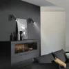 Schöner Wohnen-Kollektion LED Wand- und Deckenleuchte RIK, schwarz, einflammig