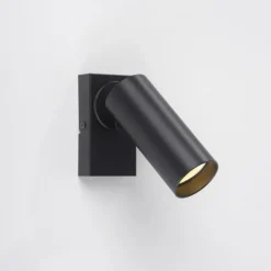 Schöner Wohnen-Kollektion LED Wand- und Deckenleuchte RIK, schwarz, einflammig