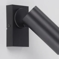 Schöner Wohnen-Kollektion LED Wand- und Deckenleuchte RIK, schwarz, einflammig