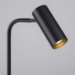 Schöner Wohnen-Kollektion LED Tischleuchte RIK, schwarz, EEK A, dreh-und schwenkbar, Schnurschalter