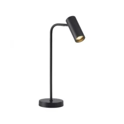 Schöner Wohnen-Kollektion LED Tischleuchte RIK, schwarz, EEK A, dreh-und schwenkbar, Schnurschalter