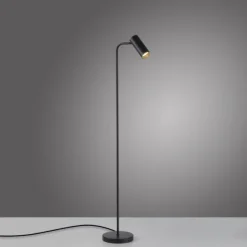 Schöner Wohnen-Kollektion LED Stehleuchte RIK, schwarz, dreh-und schwenkbar, Schnurschalter