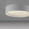 Schöner Wohnen-Kollektion LED Deckenleuchte TAVOLI weiss, rund D=28,5cm, dimmbar, Fernbedienung