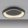 Schöner Wohnen-Kollektion LED Deckenleuchte MONTA, schwarz, dimmbar, Memoryfunktion