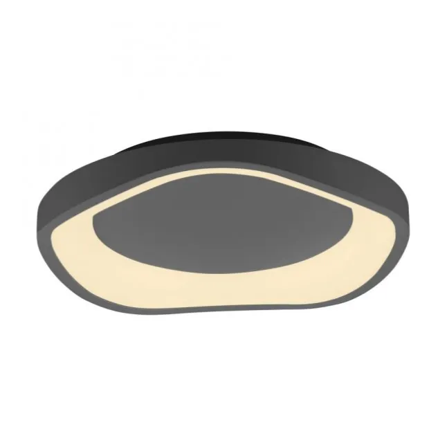 Schöner Wohnen-Kollektion LED Deckenleuchte MONTA, schwarz, dimmbar, Memoryfunktion