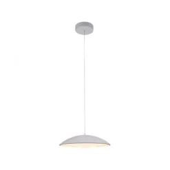 Schöner Wohnen-Kollektion LED Pendelleuchte LENTE, weiss, einflammig, dimmbar, Memoryfunktion