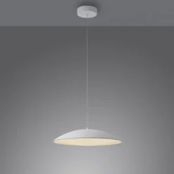 Schöner Wohnen-Kollektion LED Pendelleuchte LENTE, weiss, dimmbar, Memoryfunktion