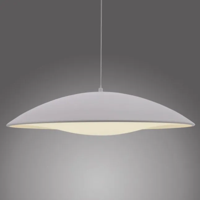 Schöner Wohnen-Kollektion LED Pendelleuchte LENTE, weiss, dimmbar, Memoryfunktion