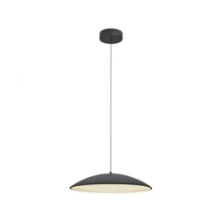 Schöner Wohnen-Kollektion LED Pendelleuchte LENTE, schwarz, dimmbar, Memoryfunktion
