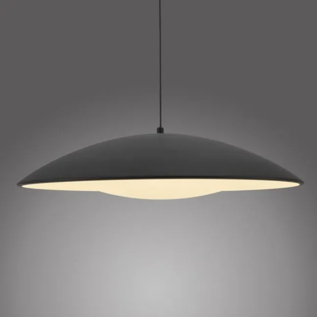 Schöner Wohnen-Kollektion LED Pendelleuchte LENTE, schwarz, dimmbar, Memoryfunktion
