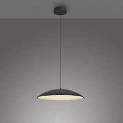 Schöner Wohnen-Kollektion LED Pendelleuchte LENTE, schwarz, dimmbar, Memoryfunktion