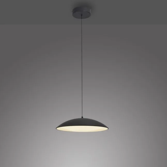 Schöner Wohnen-Kollektion LED Pendelleuchte LENTE, schwarz, dimmbar, Memoryfunktion