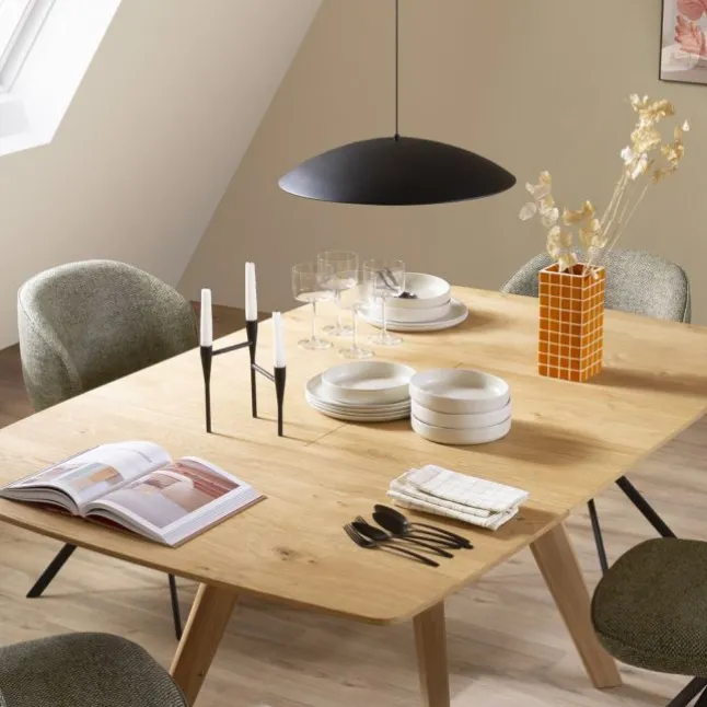 Schöner Wohnen-Kollektion LED Pendelleuchte LENTE, schwarz, dimmbar, Memoryfunktion