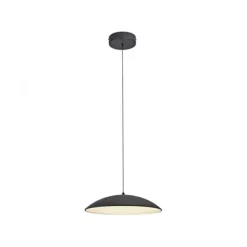 Schöner Wohnen-Kollektion LED Pendelleuchte LENTE, schwarz, dimmbar, Memoryfunktion