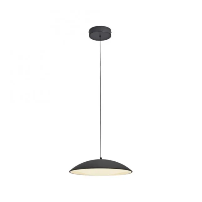 Schöner Wohnen-Kollektion LED Pendelleuchte LENTE, schwarz, dimmbar, Memoryfunktion