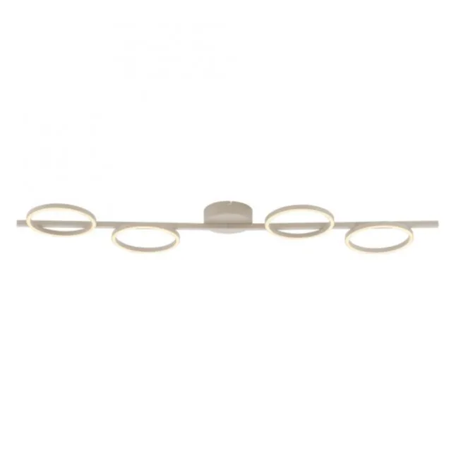 Schöner Wohnen-Kollektion LED Deckenleuchte MINI RITUS sandton dimmbar Memory