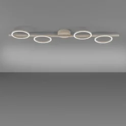 Schöner Wohnen-Kollektion LED Deckenleuchte MINI RITUS sandton dimmbar Memory