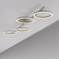 Schöner Wohnen-Kollektion LED Deckenleuchte MINI RITUS sandton dimmbar Memory